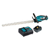 Makita Tools - 18V Brushless 600mm Hedge Trimmer Kit - Includes 5.0Ah Battery & Rapid Charger | DUH606ST